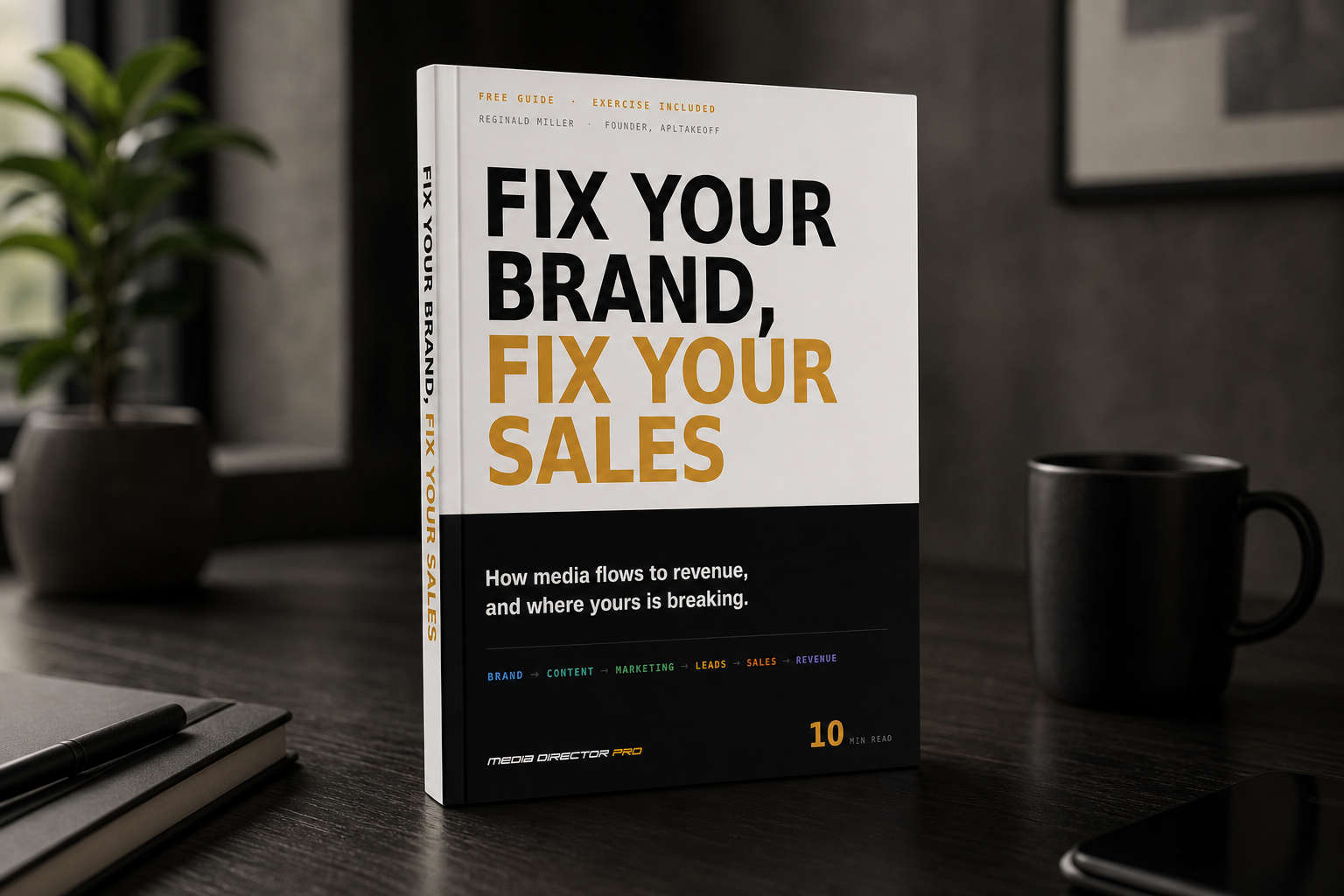 Fix Your Brand, Fix Your Sales — free guide by Reginald Miller